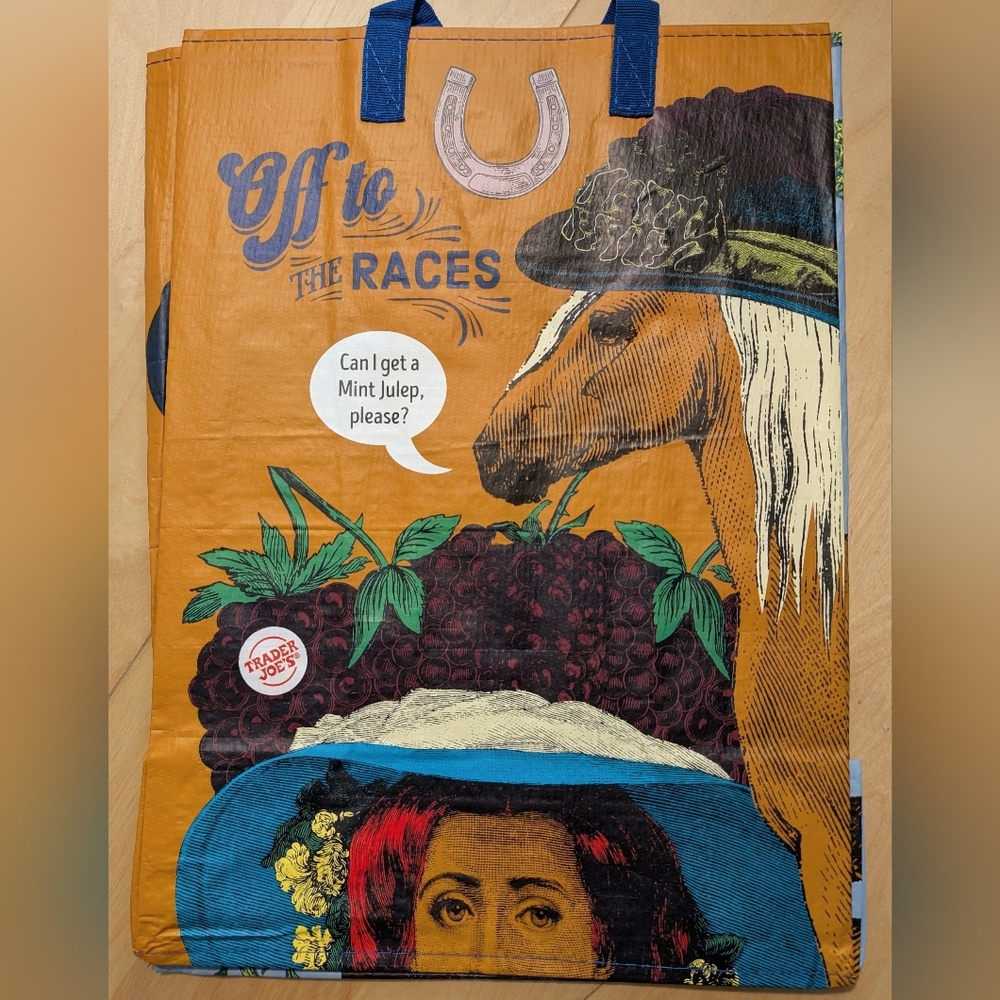 ***Free***New Trader Joe's Kentucky Reusable Shopping Bag